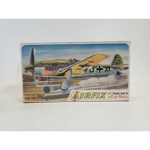 VTG Airfix Craft Master 1223-50 Focke-Wulf FW 190 D 1/72 Scale Model Kit NEW